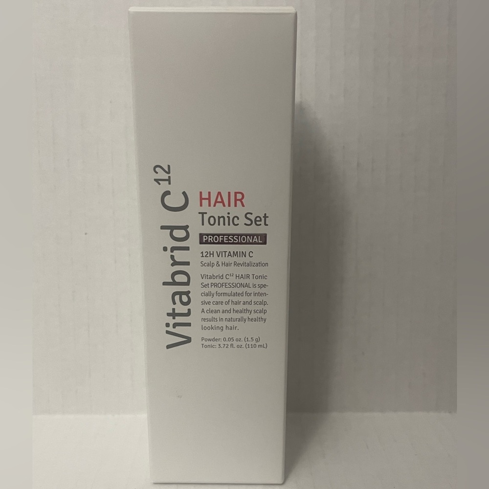 NEW VITABRID C12 Hair Tonic Set professional Vitamin C scalp / hair treatment